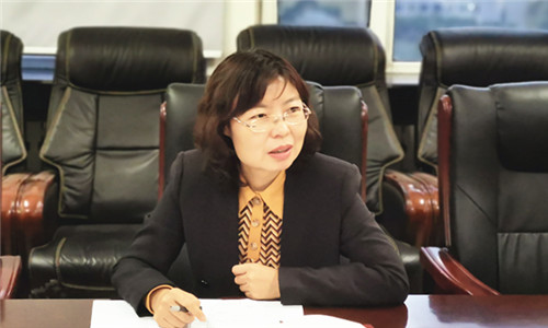 机关党委书记车可舒讲话